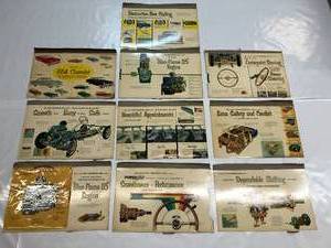 lot 12 image: 1954 Chevrolet Showroom Display Sign Set with Moving Parts