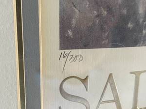 lot 111 image: B Ergherr 1987 St Paul Derby Framed Art numbered 16 of 300