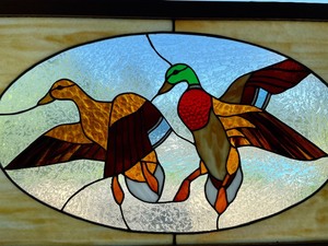 lot 170 image: Stained Glass Art