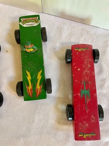 lot 165 image: Wooden Cars