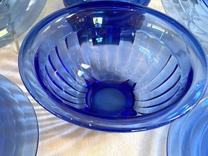 lot 32 image: A Wonderful Variety  of Beautiful Cobalt Blue Glassware
