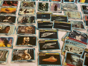 lot 37 image: The Empire Strikes Back Collector Cards