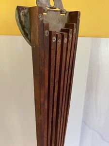 lot 42 image: Vintage Towel Drying Rack and Rug Beater