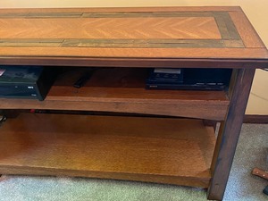 lot 214 image: Arts and Crafts Style Console Table