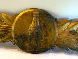 lot 215 image: Vintage Metal Coca-Cola Sign
