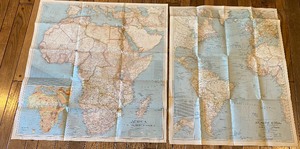 lot 225A image: Vintage Maps and Atlas Book