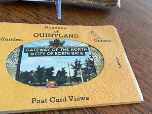 lot 226A image: Two Vintage Books Halifax and Miniature Album of Quintland, Ontario