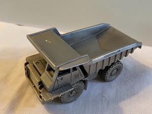 lot 228 image: Precision Pewter Craft- Caterpillar 769C Off Highway Truck Collectable Figurine