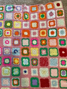 lot 191 image: Small Colorful Afghan