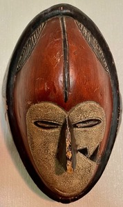 lot 280 image: Wonderful Wooden Mask