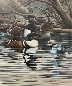 lot 285 image: Secluded Water Numbered Print by Harold R. Roe