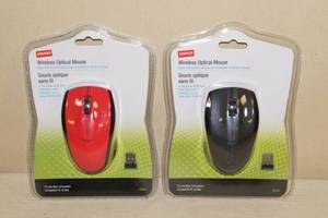 lot 178 image: 2 Staples Wireless Optical Computer Mouse