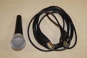 lot 177 image: Shure PG48 3 Pin XLR Microphone