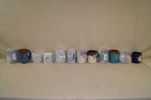 lot 151 image: Nautical and Beach Theme Coffee Mugs