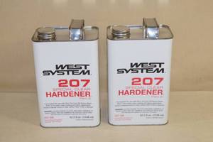 lot 172 image: West System 207 Hardener - 2 42.2 Oz Jugs