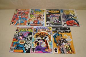 lot 125 image: Spider-Man Comic Books - Web of, Peter Parker, Marvel Tales