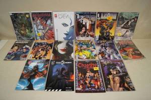 lot 129 image: Mature Comic Books - Chastity, Widow, Ezra