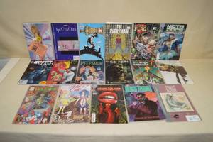 lot 130 image: Dark Comic Books - Peepshow, Meat Cake, Evel Ernie, Post Mortem