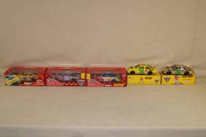 lot 110 image: NASCAR Die Cast Cars - Skittles, M&Ms, Pedigree