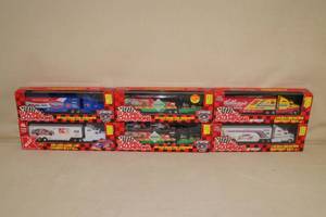 lot 112 image: 6 Racing Team Haulers - Tabasco, Kelloggs, Little Caesars
