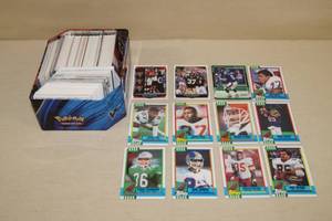 lot 57 image: Box of Football Cards - 80s and 90s