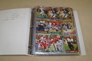 lot 59 image: Binder of Football Cards - 80s, Rookies