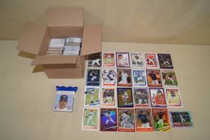 lot 72 image: Box of Baseball Cards - Refractors, Betts, Buxton, Acuna