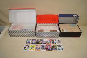 lot 78 image: 3 Boxes of Baseball Cards - Late 80s, Early 90s
