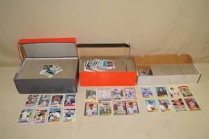 lot 79 image: 3 Boxes of Baseball Cards - Mid 80s to Early 90s