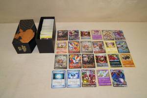 lot 91 image: Box of Pokemon Cards - Full Art, Rares, Holos