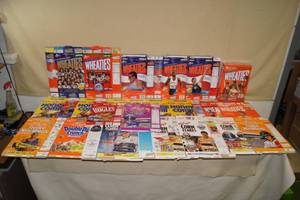 lot 46 image: Wheaties and Collector Cereal Boxes - Nascar, Olympics, Earnhardt