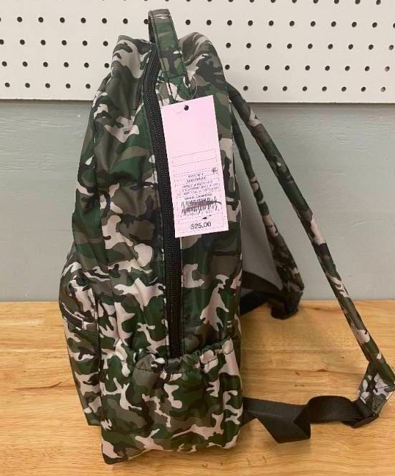lot 55 image: Wild Fable Camouflage Womens Dome Backpack Bag
