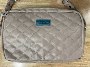 lot 133 image: Bella Russo Quilted Rose Crossbody Handbag
