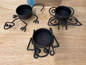 lot 137 image: Partylite Little Critters TeaLight Candle Holder Set