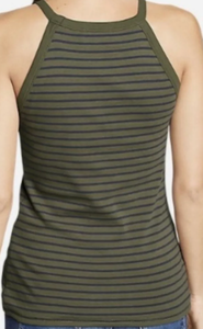 lot 132 image: Eddie Bauer Womens Halter Tank Top Shirt Green Size XXL.  