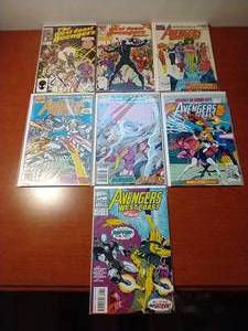 lot 8 image: 7 West Coast Avengers Comics