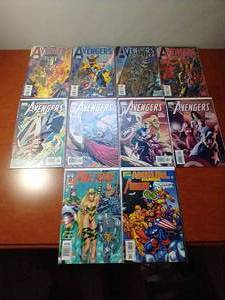 lot 11 image: 10 Avengers Comics