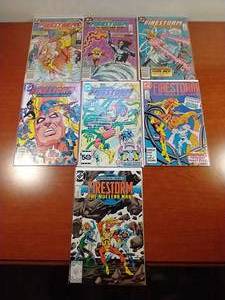 lot 21 image: 7 Firestorm Comics