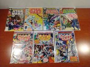 lot 22 image: 7 Marvel Sci-Fi Movie Title Comics
