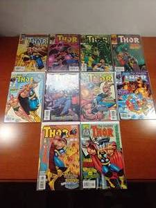 lot 53 image: 10 The Mighty Thor Comics