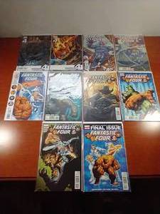 lot 58 image: 10 Fantastic Four Comics