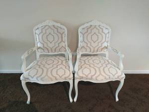 lot 13 image: Pair Of Arm Chairs