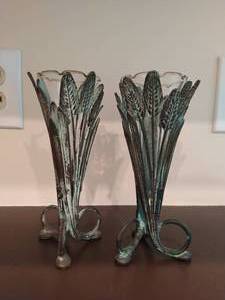 lot 24 image: Pair of Vases