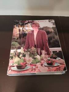 lot 112 image: Martha Stewart Cookbooks