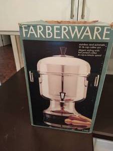lot 119 image: Faber ware Coffee Urn