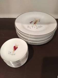 lot 121 image: Pottery Barn Reindeer Collection