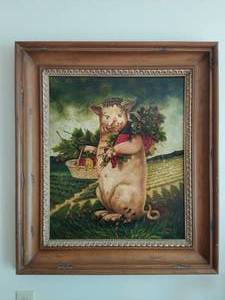 lot 131 image: Boar Painting