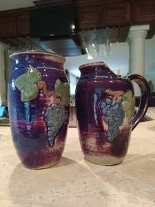 lot 134 image: Ceramic Vase and Urn