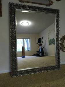 lot 146 image: Large Framed Mirror