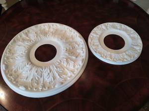 lot 37 image: Two Ceiling Medallions